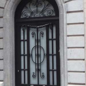 porte fer forgée